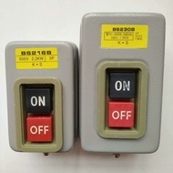 Power PushButton Switch On/Off 3 Pole 2.2KW BS216B BS230B for Power Tools/Self Locking Switch