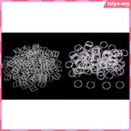 [LslyeMY] Wholesale Lots 200pcs Plastic Rectangular Figure 8 Shape with 0 Shape Lingerie