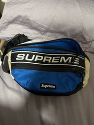 Supreme 藍色腰包