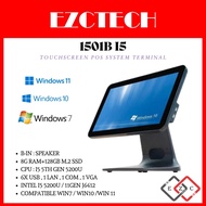 EZCTECH 1501B I5 6200u 15.6 INCH 10POINT TOUCHSCREEN POS SYSTEM TERMINAL