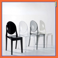Transparent Ghost Devil Chair Ins Northern Europe Plastic Crystal Makeup Chair Modern Concise Origin