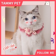 Cat cute collar Pet collar pet products cute decorative dog kitten Necklace cat neck jewelry knitted