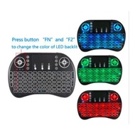 【MALAYSIA READY STOCK】i8 Wireless Mini Keyboard Touchpad 2.4GHz Rechargeable Remote Control for Smar