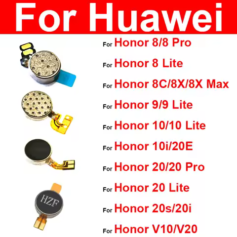 Motor Vibrator Flex Cable For Huawei Honor View V10 V20 20E 20S 20i 10i 20 10 9 8 Pro Lite 8X Max Vi