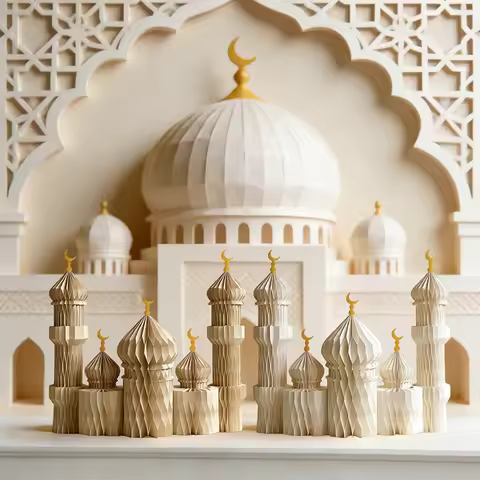 Ramadan Decoration 2026 Ramadan Ornament Desk Accessories Ied Mubarak Party Accessories Islam Muslim