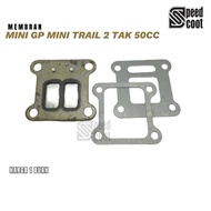 MESIN Mini GP Trail ATV Motorcycle Membrane Valve 50cc 2-Stroke STD Engine