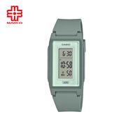 Casio General LF-10WH-3 Green Resin Band Women Youth Watch