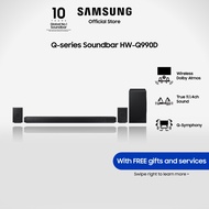 Samsung HW-Q990D Q-series Soundbar 11.1.4ch Sub Woofer &amp; Rear Speaker (2024)