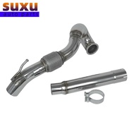 3.5inch Catless Exhaust Downpipe Stainless Steel For VW Golf MK7/MK7.5/MK8 GTI Audi A3 TT Skoda Octa