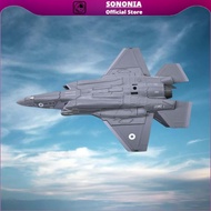 [SONONIA] 1/72 F35B Fighter Aircraft Model with Stand, Aircraft Metal Warplane Fighter Model Ornamen