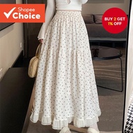 Casual Skirts Ditsy Floral Ruffle Skirts for Women LNA60317
