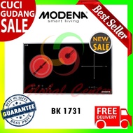 Kompor Tanam Modena Built-In Hob Gas 3 Tungku BK 1731