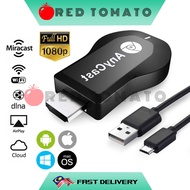 RED TOMATO Anycast Dongle M9 Plus High Speed Mirascreen TV Screen Mirroring HDMI Airplay Ezcast Wire