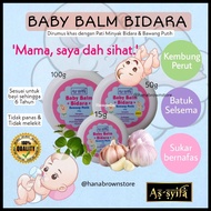 PUTIH Baby BALM Only White BIDARA ASSYIFA (Acording To BABY 6 Months) Overcome Stomach Blood