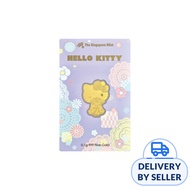 Sanrio Hello Kitty Showa Uchiwa 0.1 gram 999 Fine Gold Bar