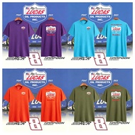 Baju Cotton LUCAS OIL MOTOR ,Premium Quality Cotton ADULT T-Shirt / LUCAS OIL, ESR MOTOR