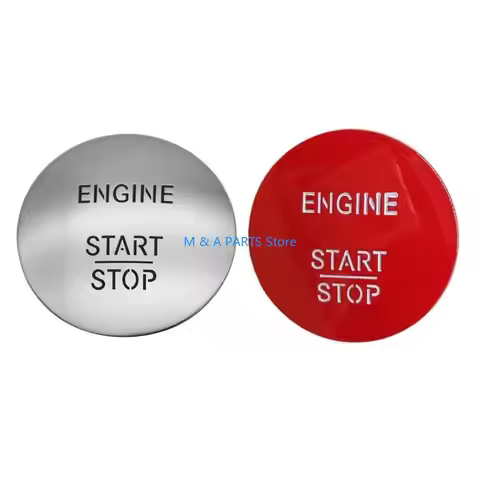 U1JF Push Start Button Car Engine Start Stop Button for Mercedes W176, W246, C204, S204, W204, A205,