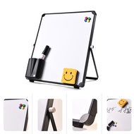 helloka Double Side Whiteboard Writing Board Office School Dry Erase Magnets Button Writing Board