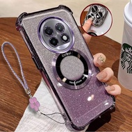 【Free lanyard】Casing Realme 11 12 Pro plus 12X 12+ 4G 5G phone case for 2025 NEW Silicone Four corne