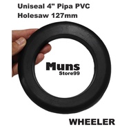 Uniseal Rubber PVC Pipe 4 Inch Aquaponic and Hydroponic System WHEELER