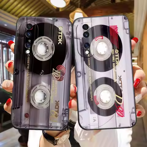 Vintage Cassette Box Radio Tape Phone Case For HUAWEI NOVA 3I 7I 8I P30 HONOR 400 90 X6B X7A X7B X7D