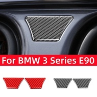 :{-- “สำหรับ BMW 3 Series E90 2005-2012ประตูรถยนต์ภายในคาร์บอนไฟเบอร์อุปกรณ์เสริมรถยนต์และสติกเกอร์ตกแต่งแผ่นครอบเสาตรงกลางหน้าต่าง