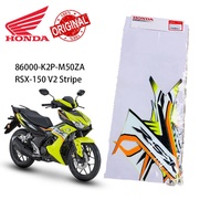 Original Genuine Honda RSX150 Stripe Set Sticker 86000-K2P-M50ZA