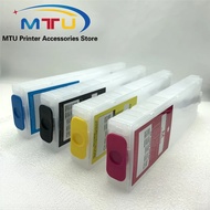 1Set Refillable Ink Cartridge Without Chip for Epson Workforce Pro WF-C5390 WF-C5890 WF-C5810 WF-C53
