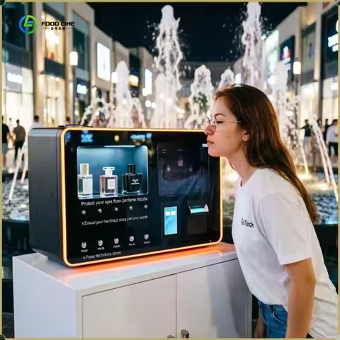 Automatic Perfume Vending Machine Digital Perfume Vending Machine for Retail Store Fragrance Display
