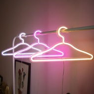 Hanger LED Neon Sign USB Powered Neon Night Light for Room Bedroom Store Holiday Wall Decoration Neon for Grils Holiday Gift
