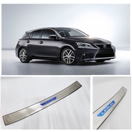 LEXUS CT 200H 2011-2017 Rear Bumper Guard Trunk Protector Stainless Steel
