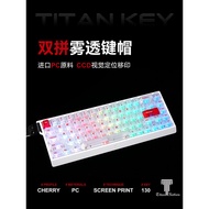 [Mainland Fast Shipping] Theme Keycap Keycap Keyboard Accessories Titan Country Fog Transparent Keyc
