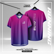 RUNNING JERSEY 01 BY SYF - FOOTBALL JERSEY - FUTSAL JERSEY - FULL PRINTING VOLLEYBALL JERSEY