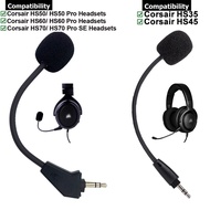 Replacement Microphone 3.5mm Mic Boom Cable for Corsair HS35 HS45 , HS50 HS60 HS70 Pro SE Gaming Hea
