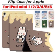 Cute Cartoon Design For iPad Mini 2 3 4 5 7.9" 6 8.3" Case Casing mini6 mini5 mini4 mini3 mini2 High Quality PU Leather Shell Flip Stand Cover