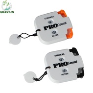 SHANLIN Stroke Putt Score Counter Scoring Keeper Golf Accessories Handy Professional With Keyring Go