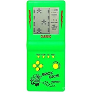 3.5-inch Large Screen Retro Brick Console - 80s/90s Classic Games - Racing, Tank & Puzzle Games - Gr