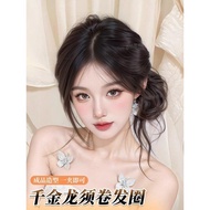 Whole Store Promotion wig ghost horse long beard Wig Bag ball head Wig Children Wig Girl Bud head Ha