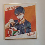 日版！全新！ 排球少年 烏野高校 9 Setter Tobio Kageyama 影山飛雄 色紙