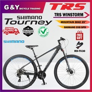 100% ORI TRS Winstorm / TRS Mountain Bike (29") — Shimano 3x8 Speed, Alloy Aluminium, Disc Brake — B
