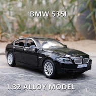 1:32 BMW 5 Series 535I Alloy Car Model Diecast Metal Toy Vehicles Car Model High Simulation Sound Li