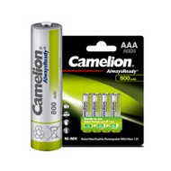 Camelion AAA 鎳氫充電電池 (800mAh) (1卡4粒)