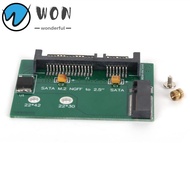 WON M.2 NGFF SSD to 2.5in SATA3 Board, 2.5 Inch 22*42mm Adapter Card, Universal Compatibility High S
