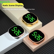 EPOCH Car Dashboard Clock, Touch-Activated LED Time Display Luminous Car Clock, Creative Mini Alloy 
