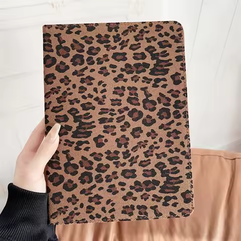 Leopard Tablet Cover for IPad 11th Gen A16 10th 9 8 7 Th 10.2 Pro 11 2024 Air11 2025 Mini 7 6 Air5 4