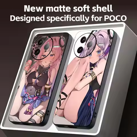 Game Citlali Genshin Impact Phone Case For Xiaomi POCO M7 M6 M5 X7 X6 X5 F7 F6 F5 Soft Black Pro 5G 