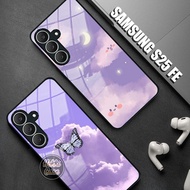 Samsung S25 FE Case - Samsung S25 FE Glass Softcase - Samsung S25 FE Casing - Samsung S25 FE Silicon