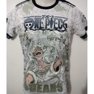 EvoNova T Shirt Luffy Gear5 One Piece T-shirt Fabric