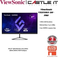 ViewSonic VX2758A-2K-PRO IPS 27" QHD Monitor 1ms 170Hz 180Hz 240Hz HDR FreeSync