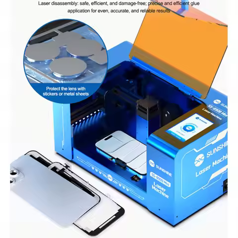 SUNSHINE SS-890B MINI Laser Screen Removal Machine Separation for IP X-17 Detach Screen Bracket Deta
